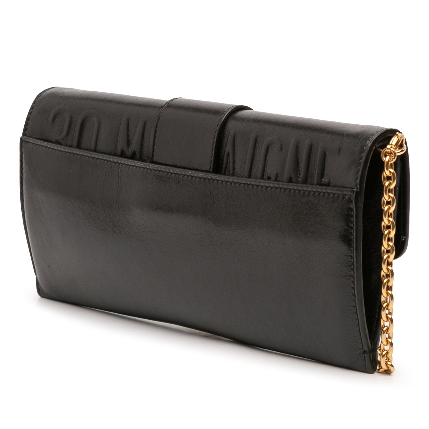 Dior Leather Montaigne 30 Clutch with Chain