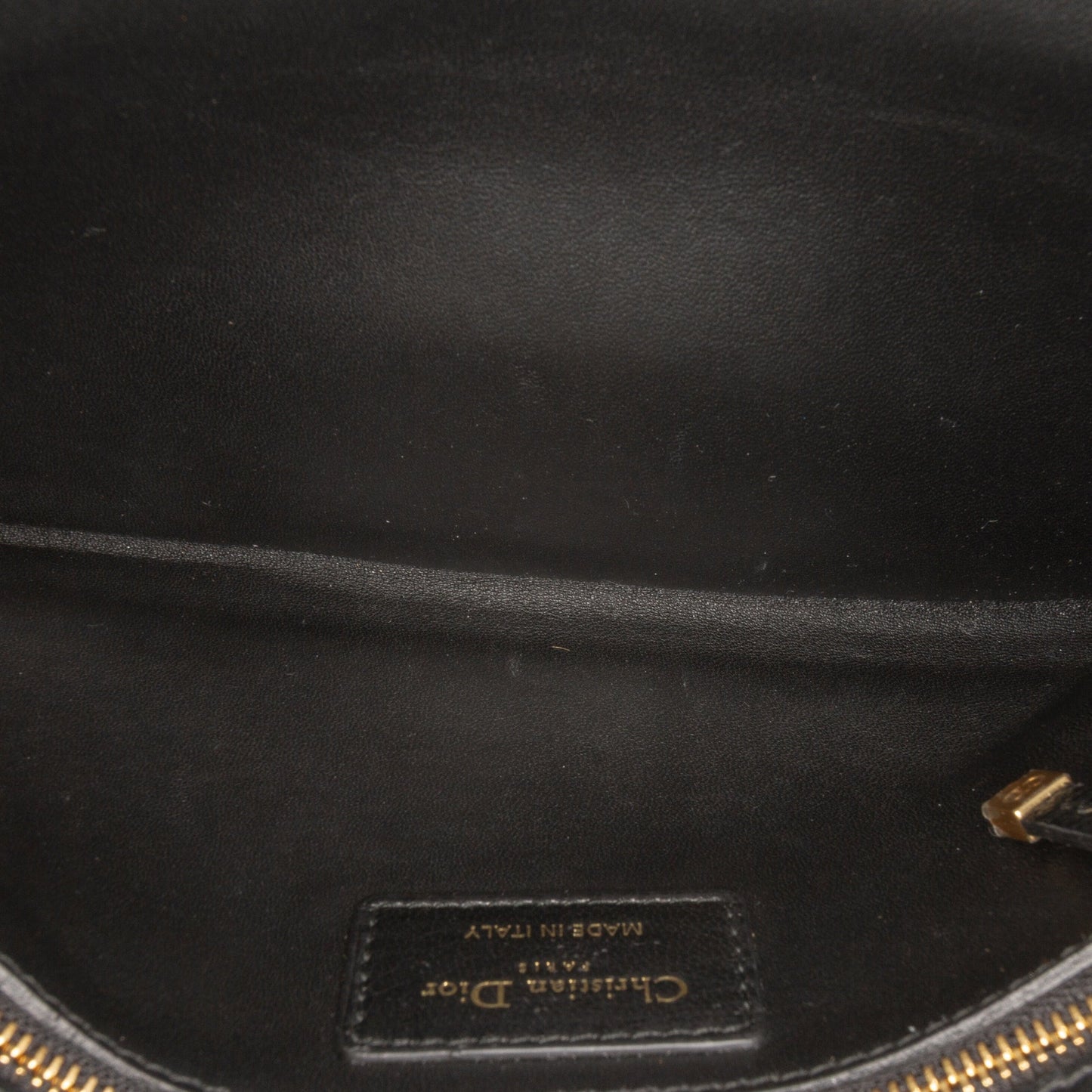 Dior Leather Montaigne 30 Clutch with Chain