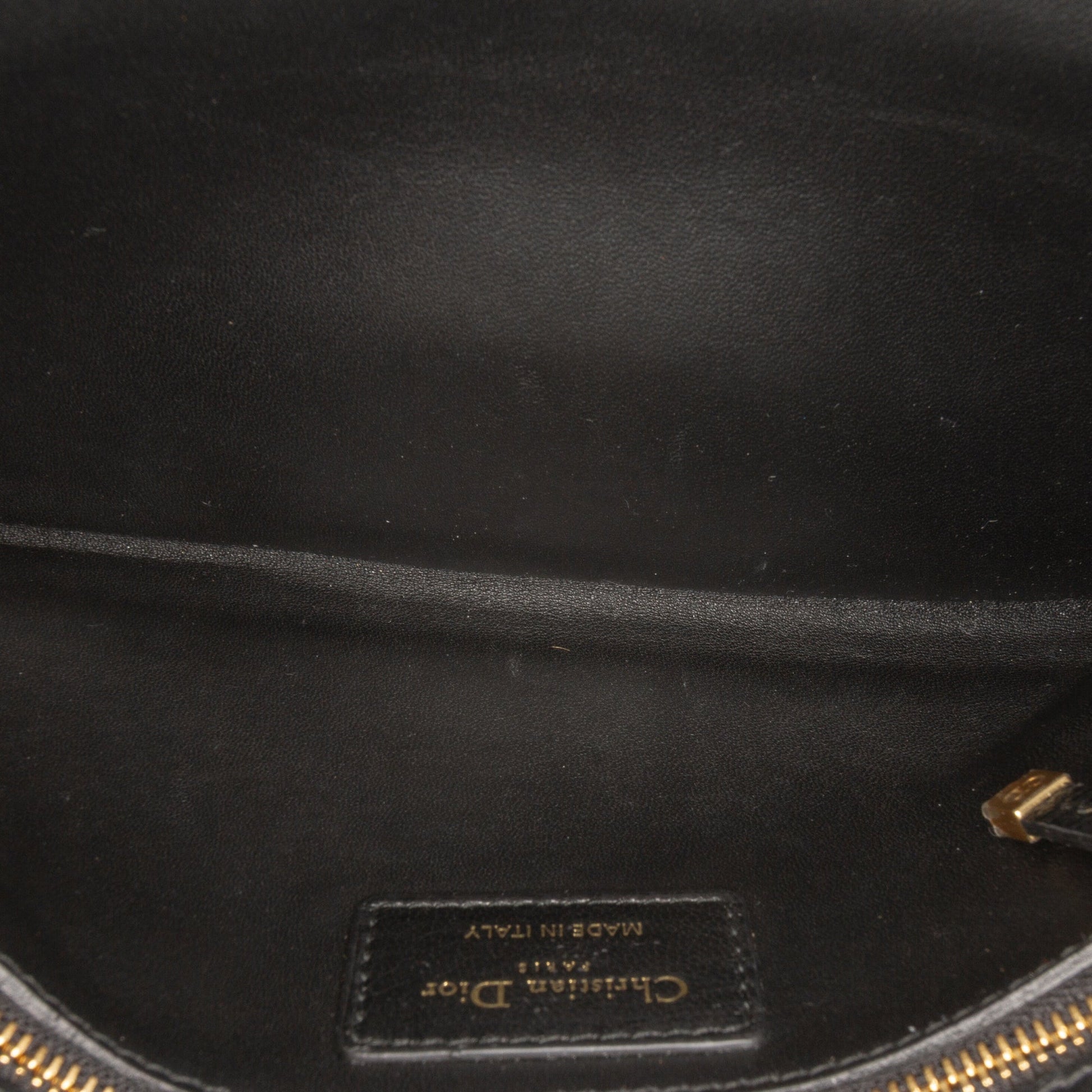 Dior Leather Montaigne 30 Clutch with Chain