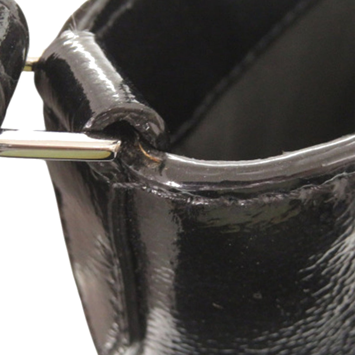 Jimmy Choo Mini Embossed Patent Star Pegasi Tote