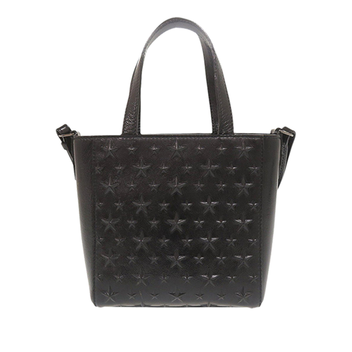 Jimmy Choo Mini Embossed Patent Star Pegasi Tote