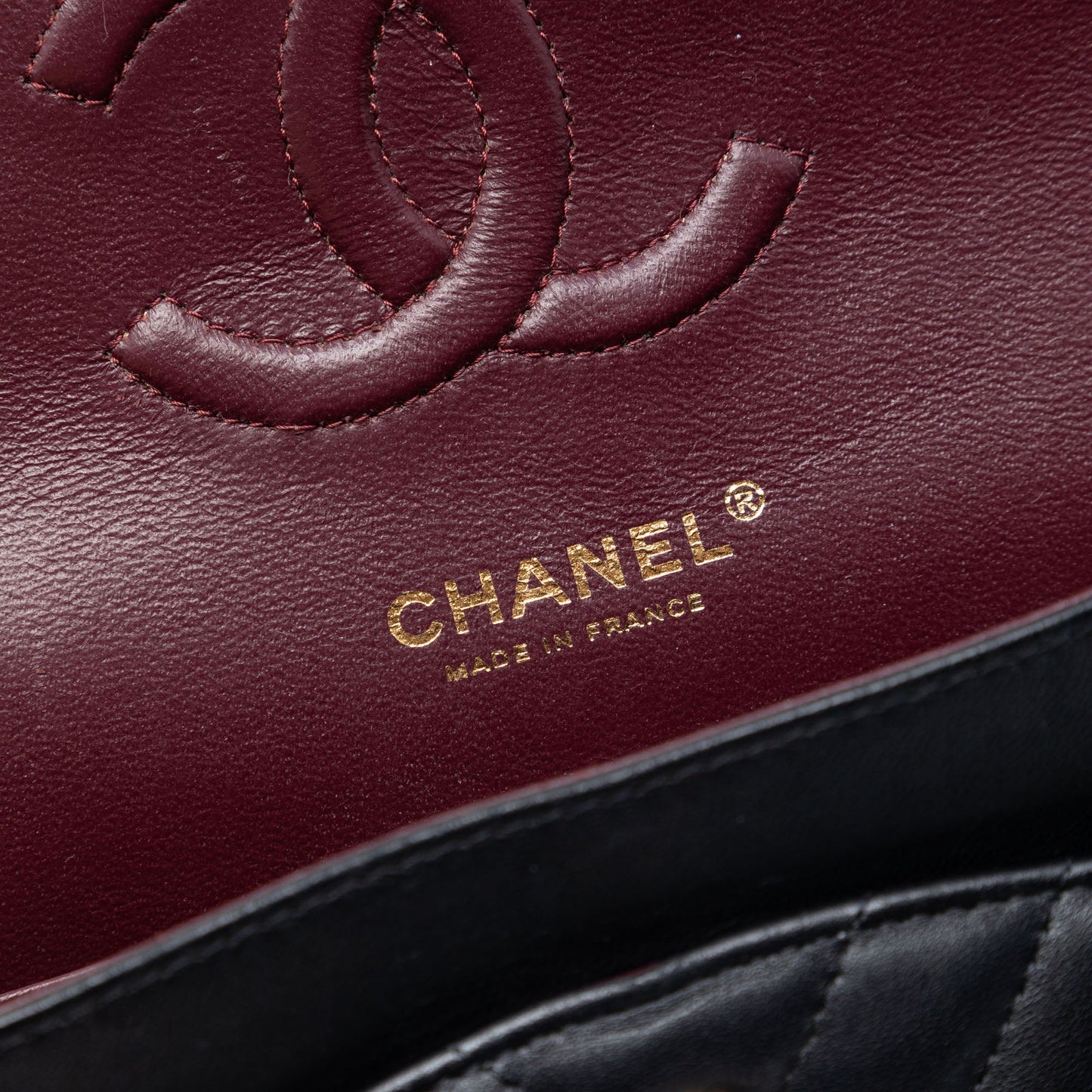 Chanel Medium Classic Chevron Lambskin Double Flap