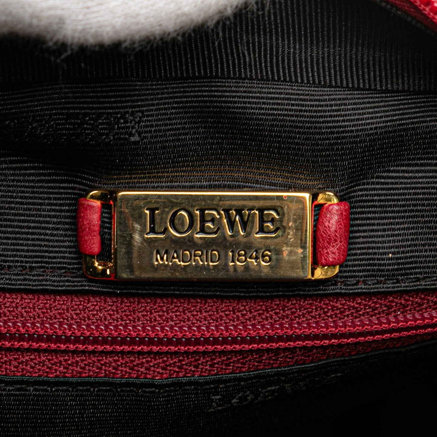 LOEWE Leather Anagram Crossbody