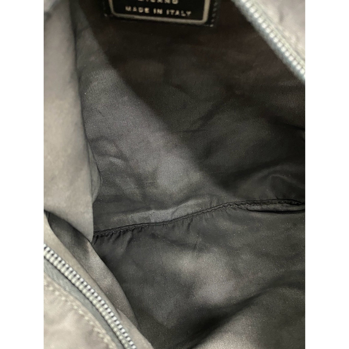 Prada Tessuto Zip Top Crossbody — Black