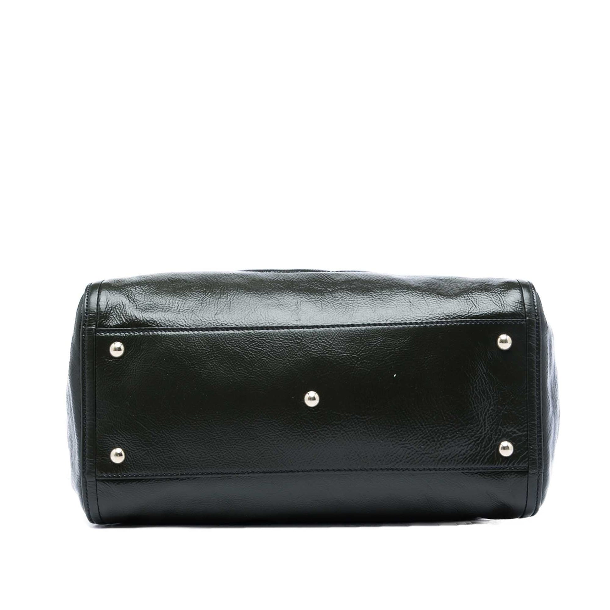 Gucci Medium Patent Soho Cellarius Tote