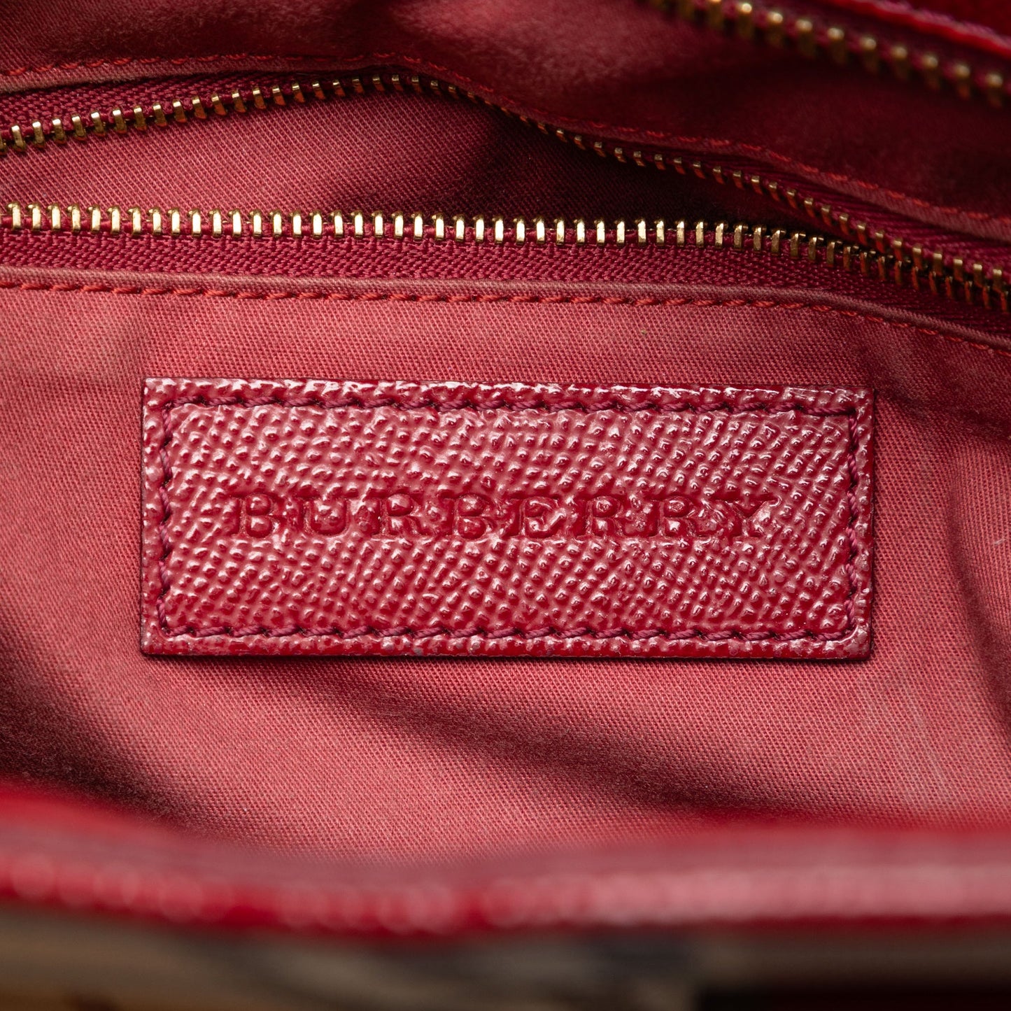 Burberry Haymarket Check Coated Canvas Minford Portrait Satchel