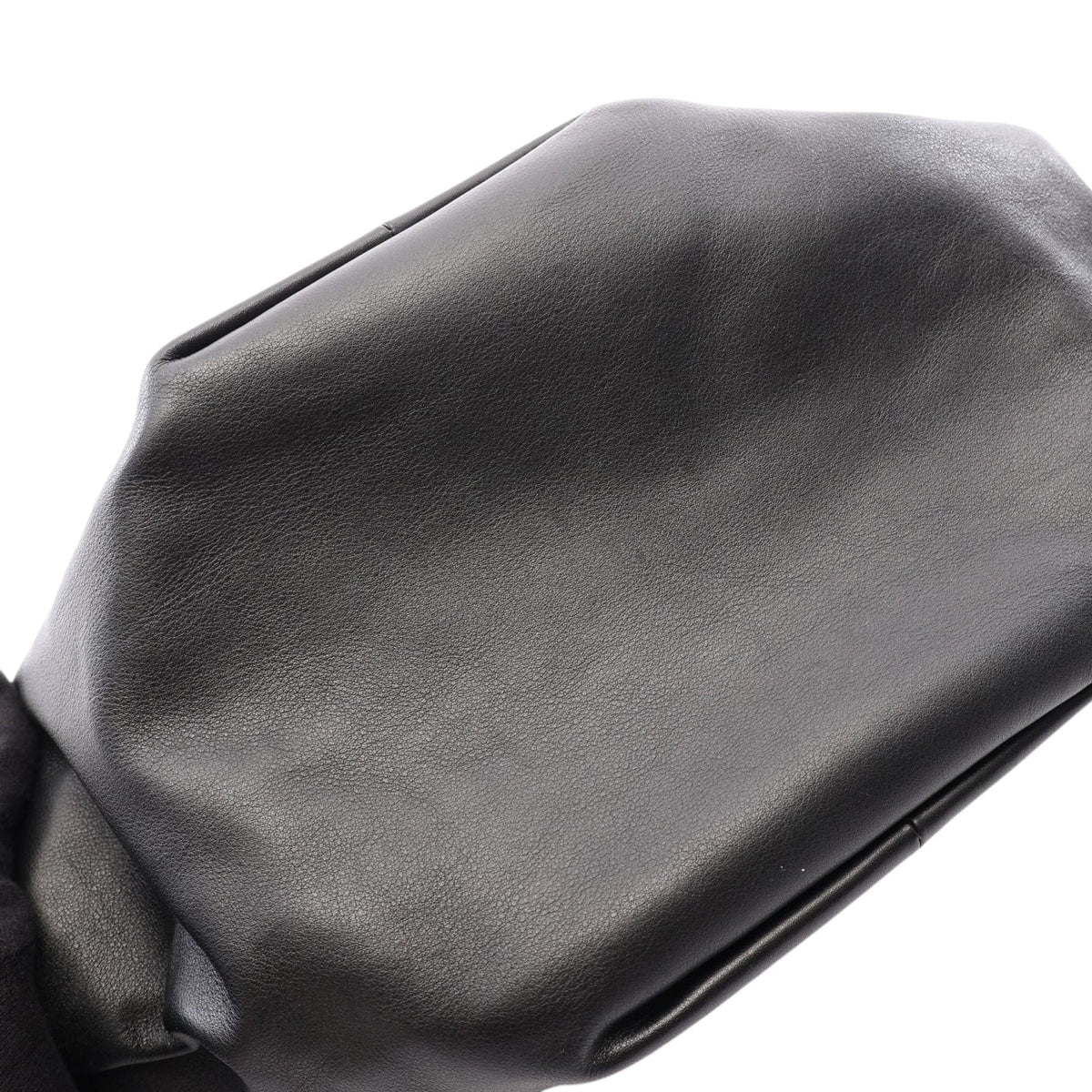Bottega Veneta Mini Nappa Double Knot — Black