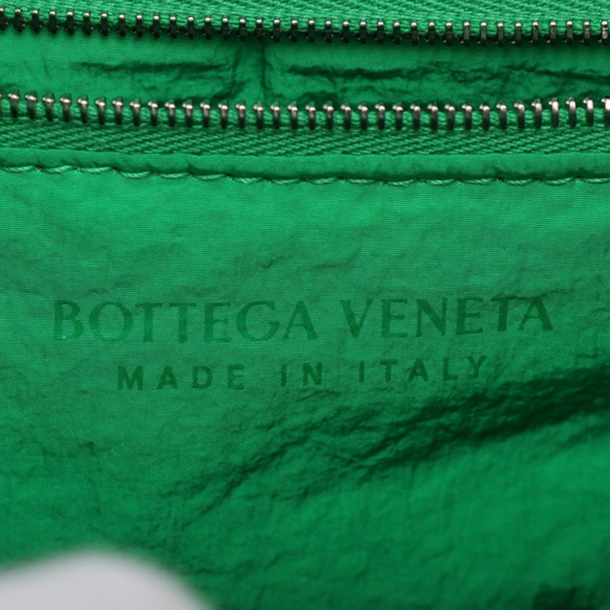 Bottega Veneta Candy Nylon Intrecciato Padded Tech Cassette Crossbody — Black