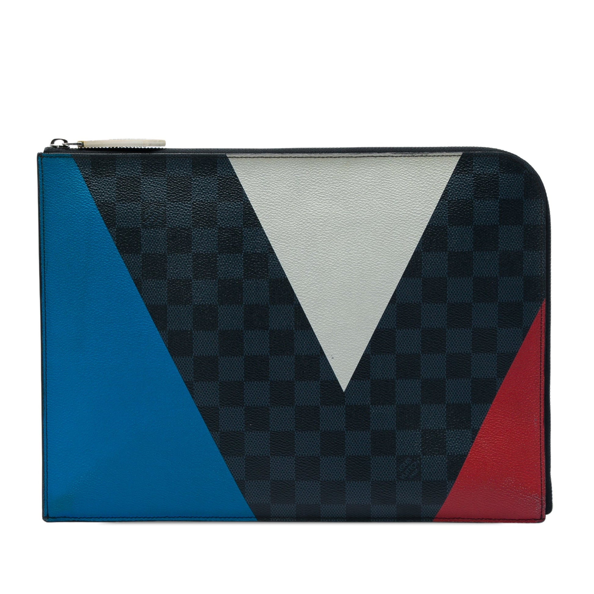 Louis Vuitton Damier Cobalt Americas Cup Pochette Jour GM