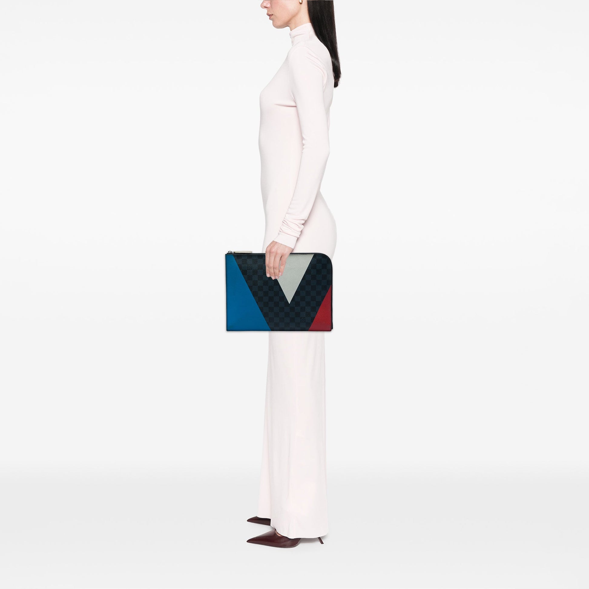Louis Vuitton Damier Cobalt Americas Cup Pochette Jour GM