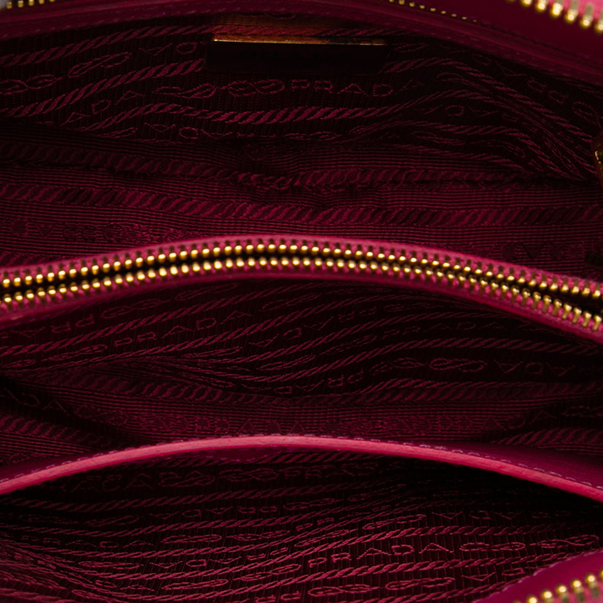 Prada Small Saffiano Lux Promenade Satchel
