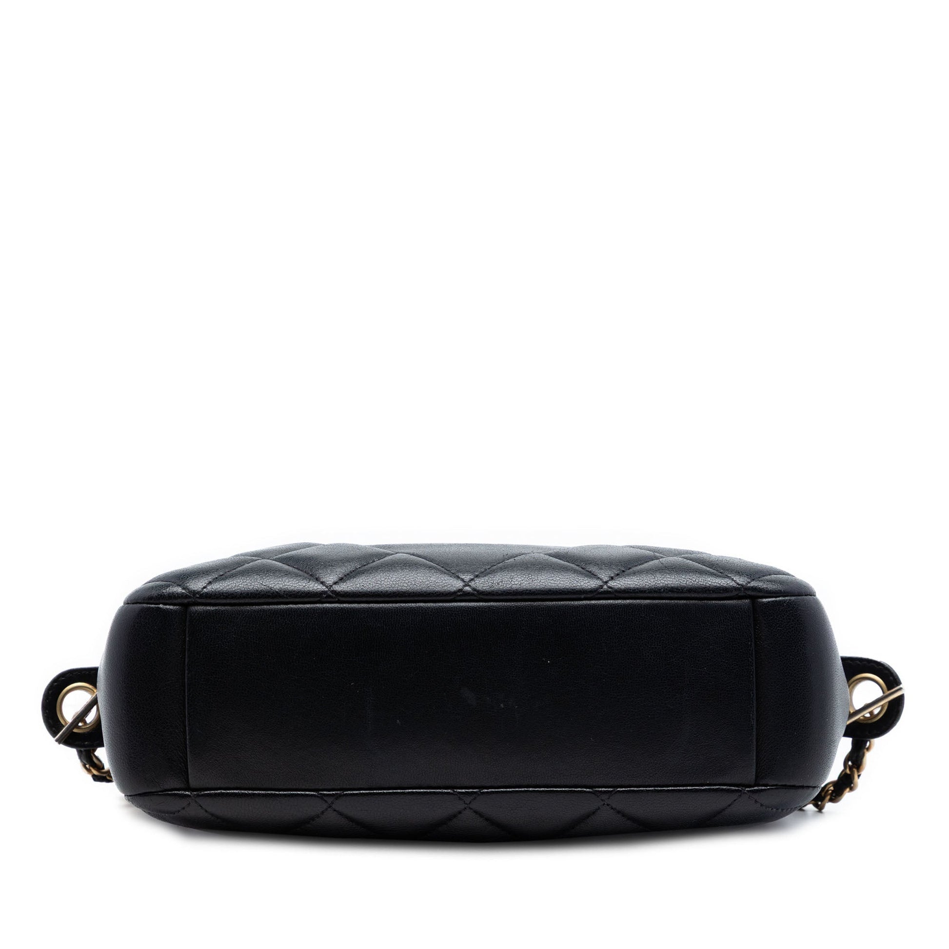 Chanel CC Quilted Lambskin Diamond Camera Bag