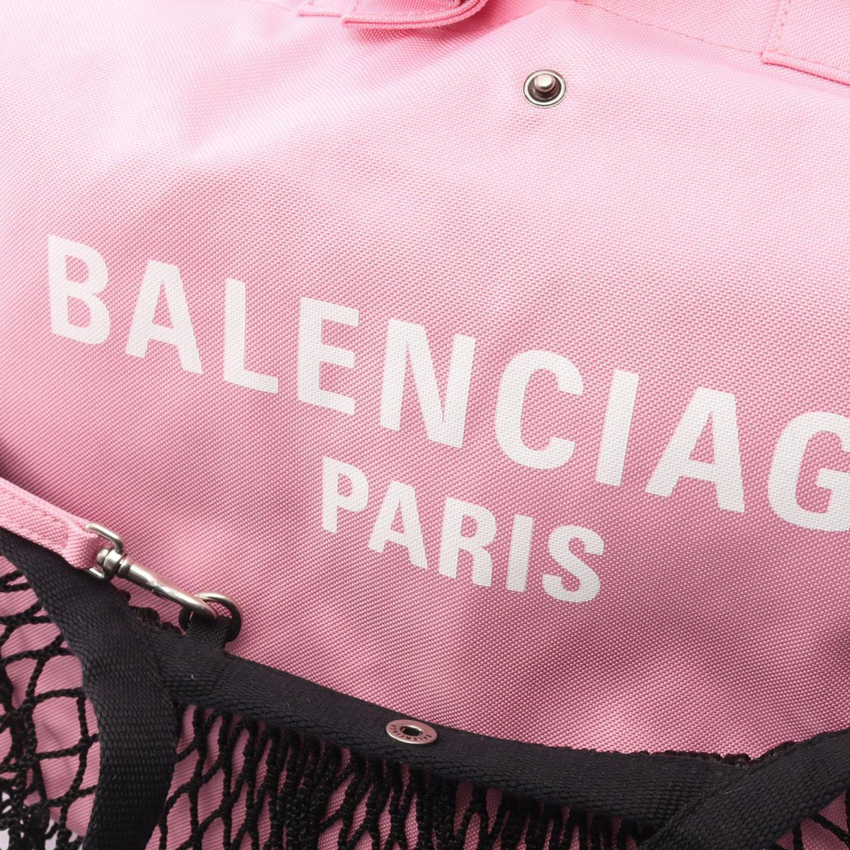 Balenciaga Mesh and Canvas 24/7 Tote