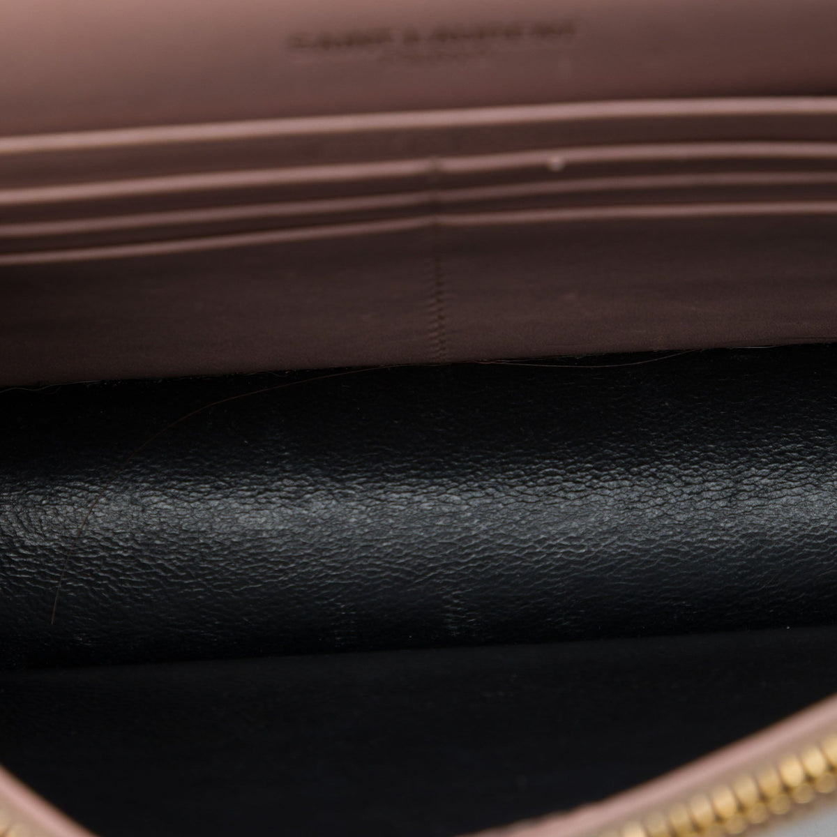 Saint Laurent Smooth Calfskin Monogram Kate Tassel Wallet on Chain