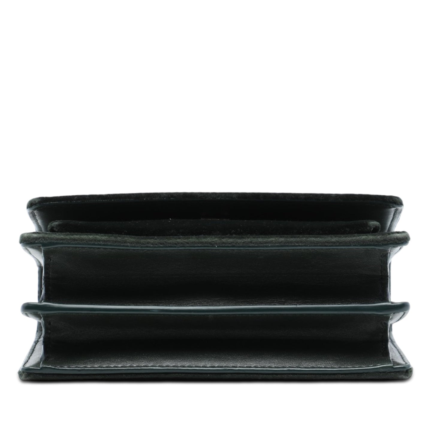Saint Laurent Small Velvet Monogram Sunset Crossbody