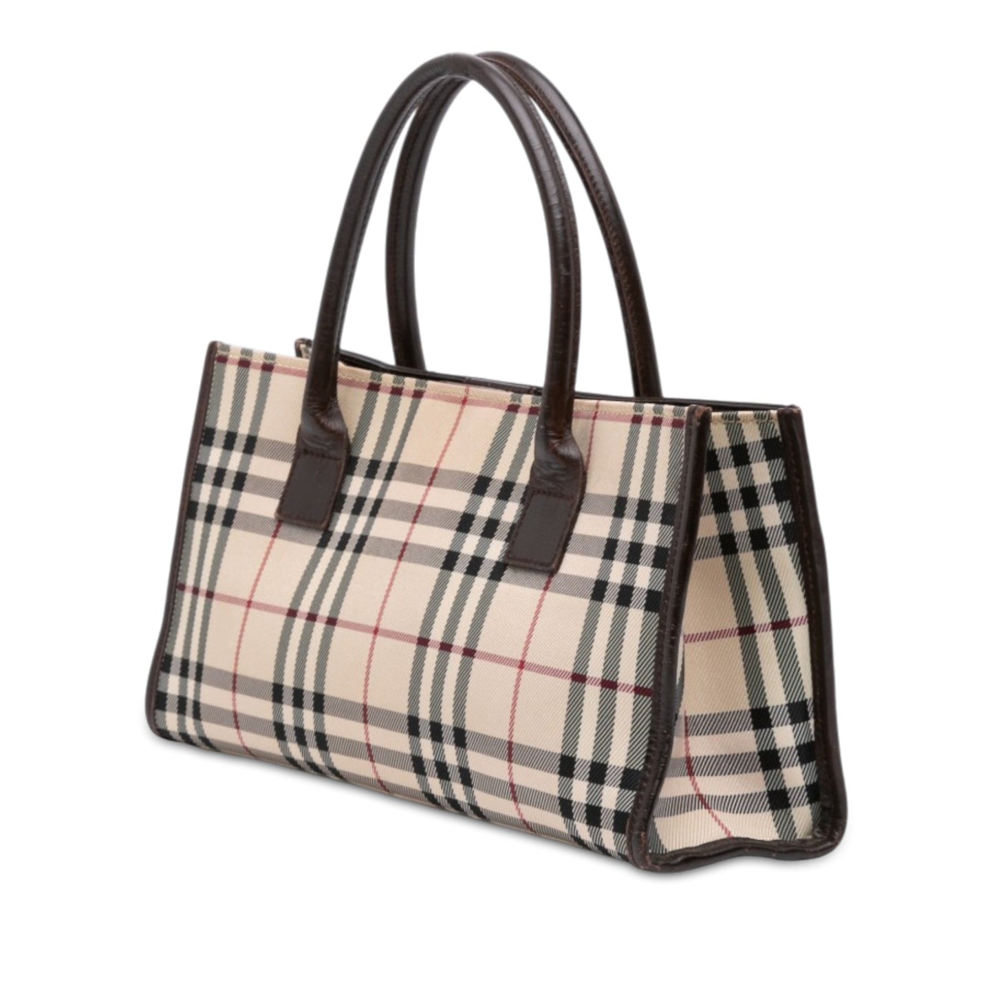 Burberry House Check Canvas Handbag