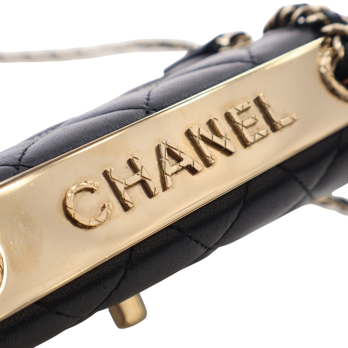 Chanel Mini Quilted Lambskin Trendy CC Wallet On Chain