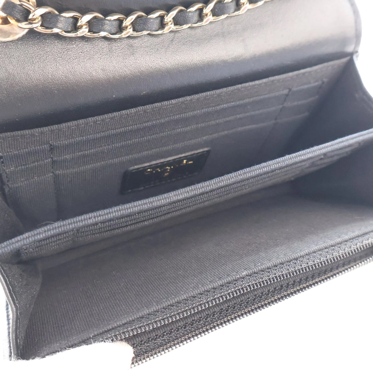Chanel Mini Quilted Lambskin Trendy CC Wallet On Chain