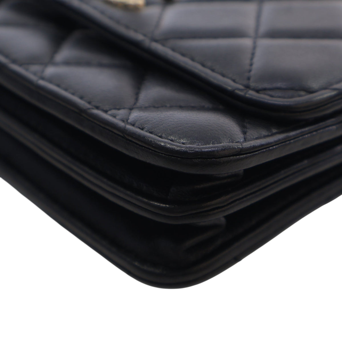 Chanel Mini Quilted Lambskin Trendy CC Wallet On Chain