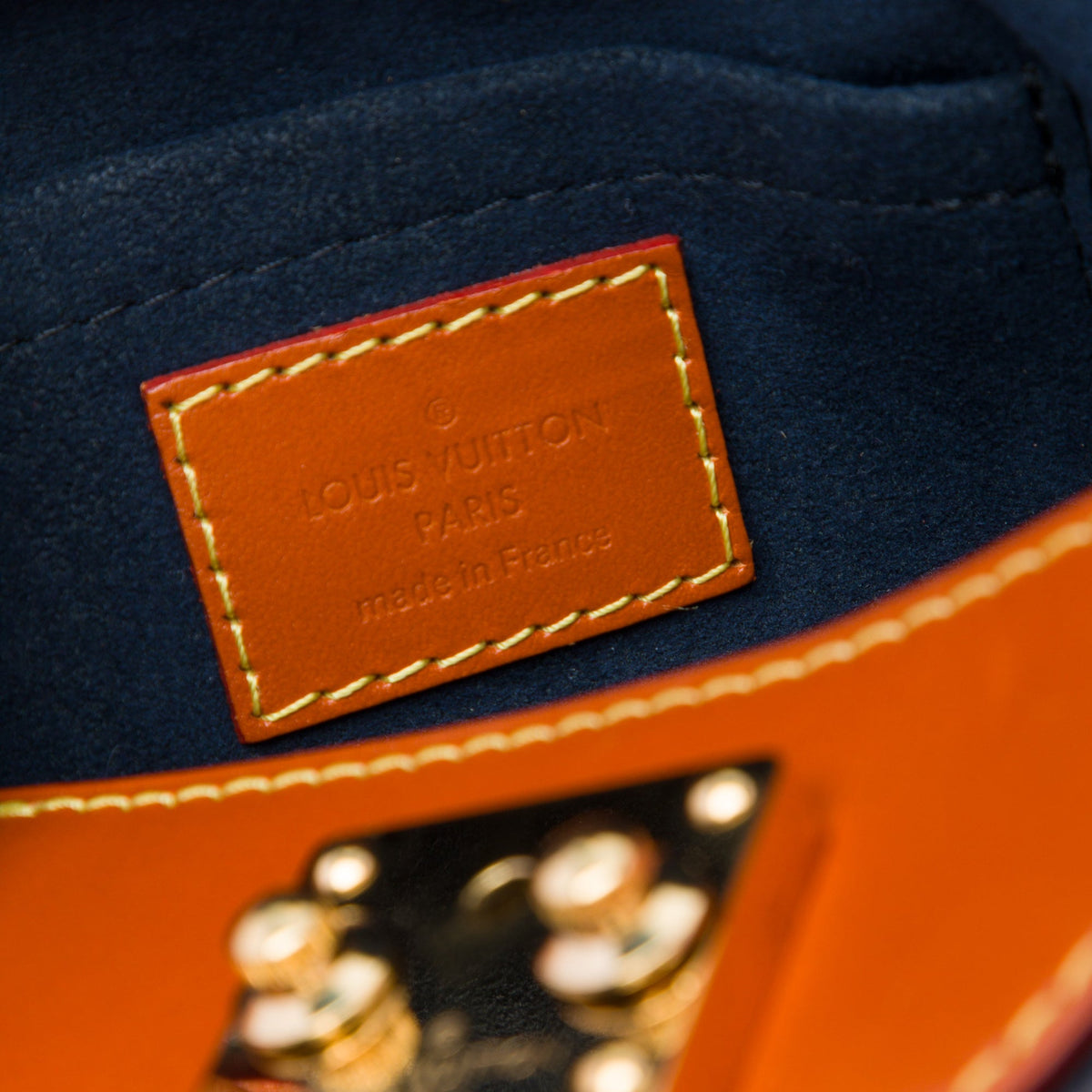 Louis Vuitton Calfskin and Monogram Reverse Duffle Bag
