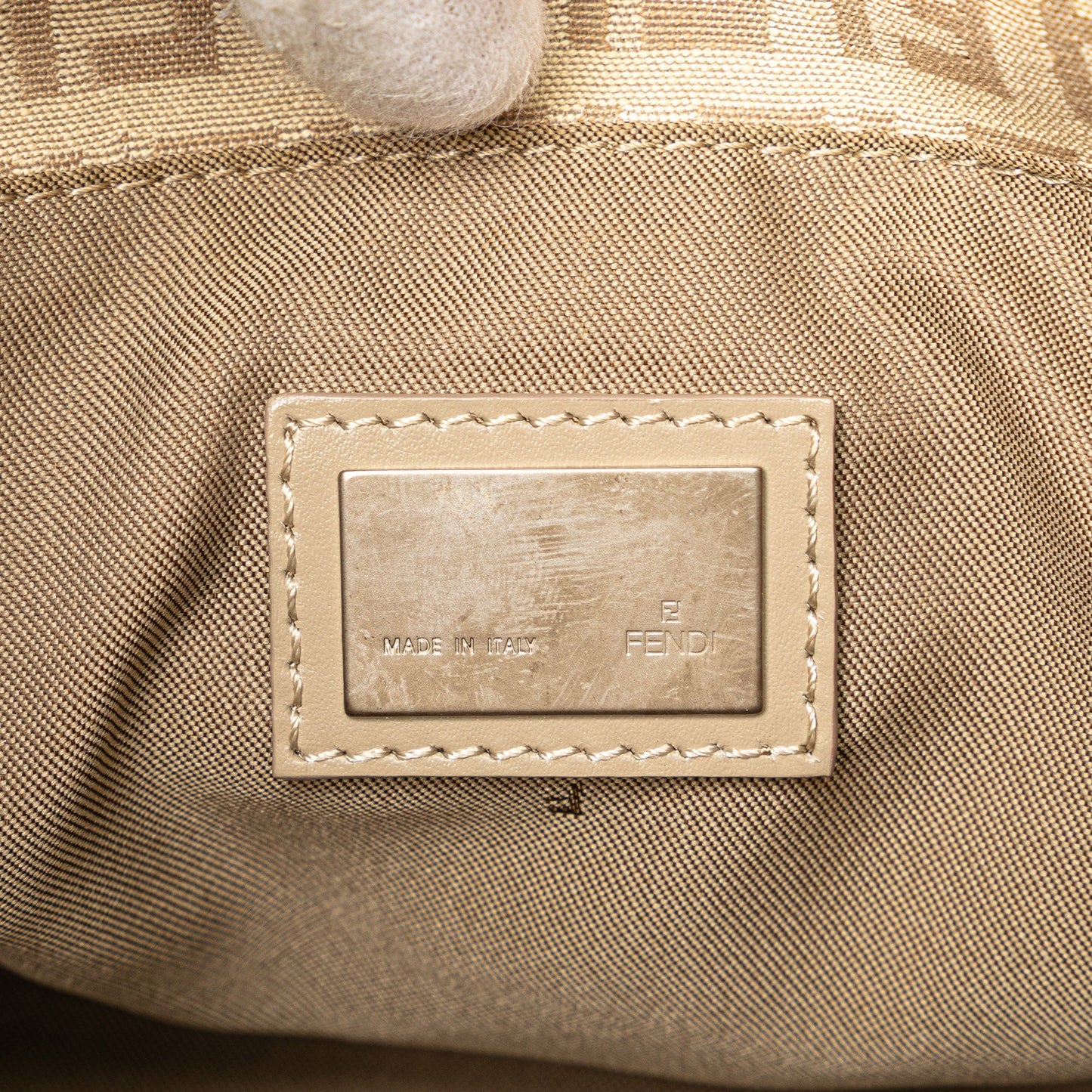 Fendi Zucchino Canvas Tote