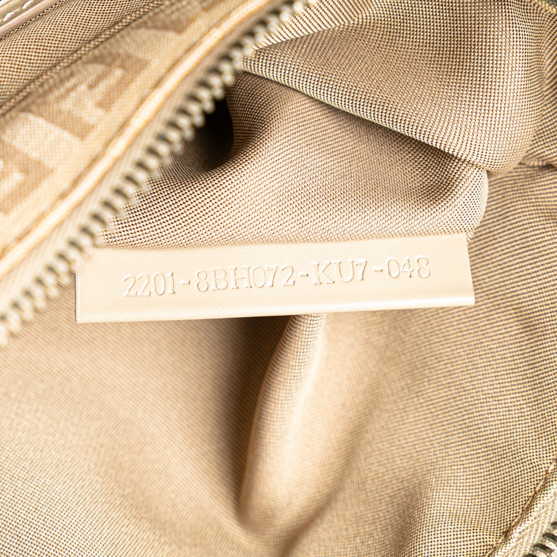 Fendi Zucchino Canvas Tote