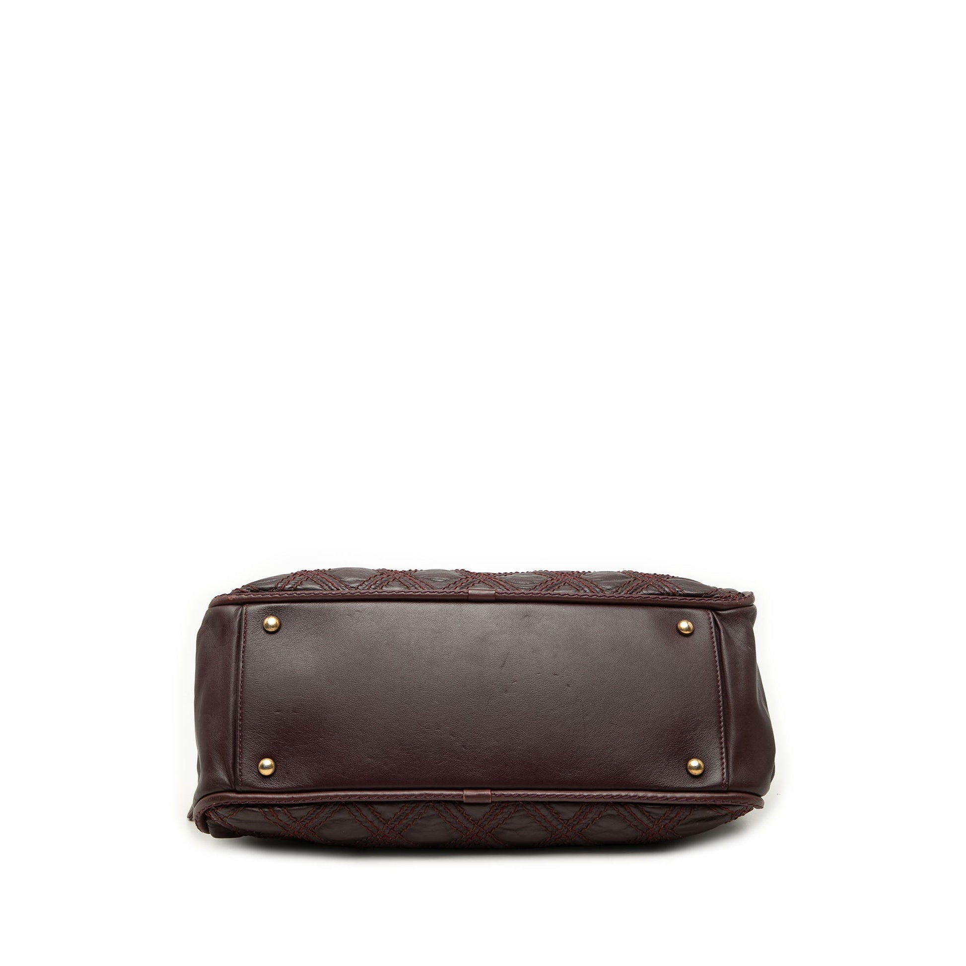 Chanel Quilted Calfskin Triptych Shoulder Bag