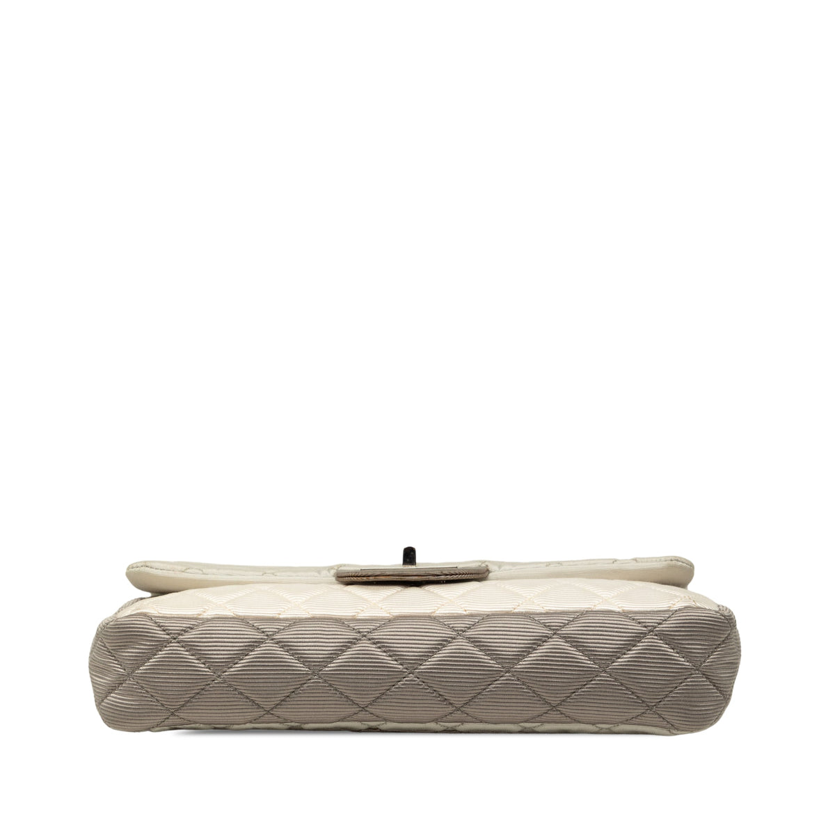 Chanel Small Tricolor Quilted Jersey Reissue 2.55 East West Flap