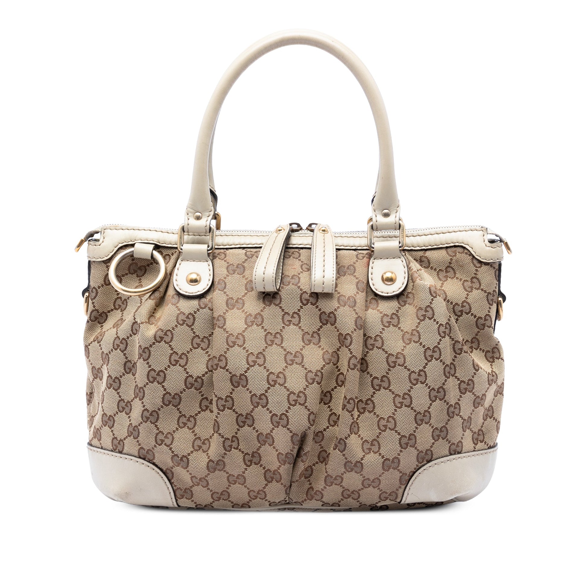 Gucci GG Canvas Sukey Satchel
