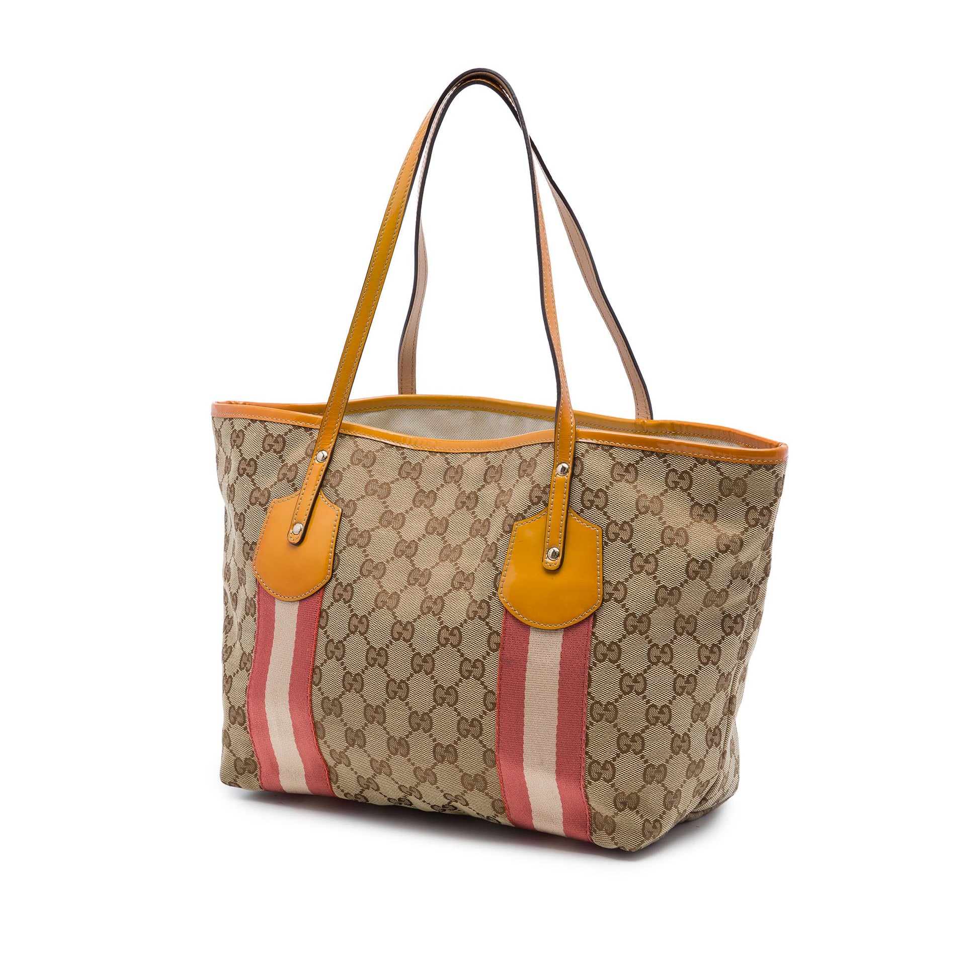 Gucci GG Canvas Web Jolie Tote