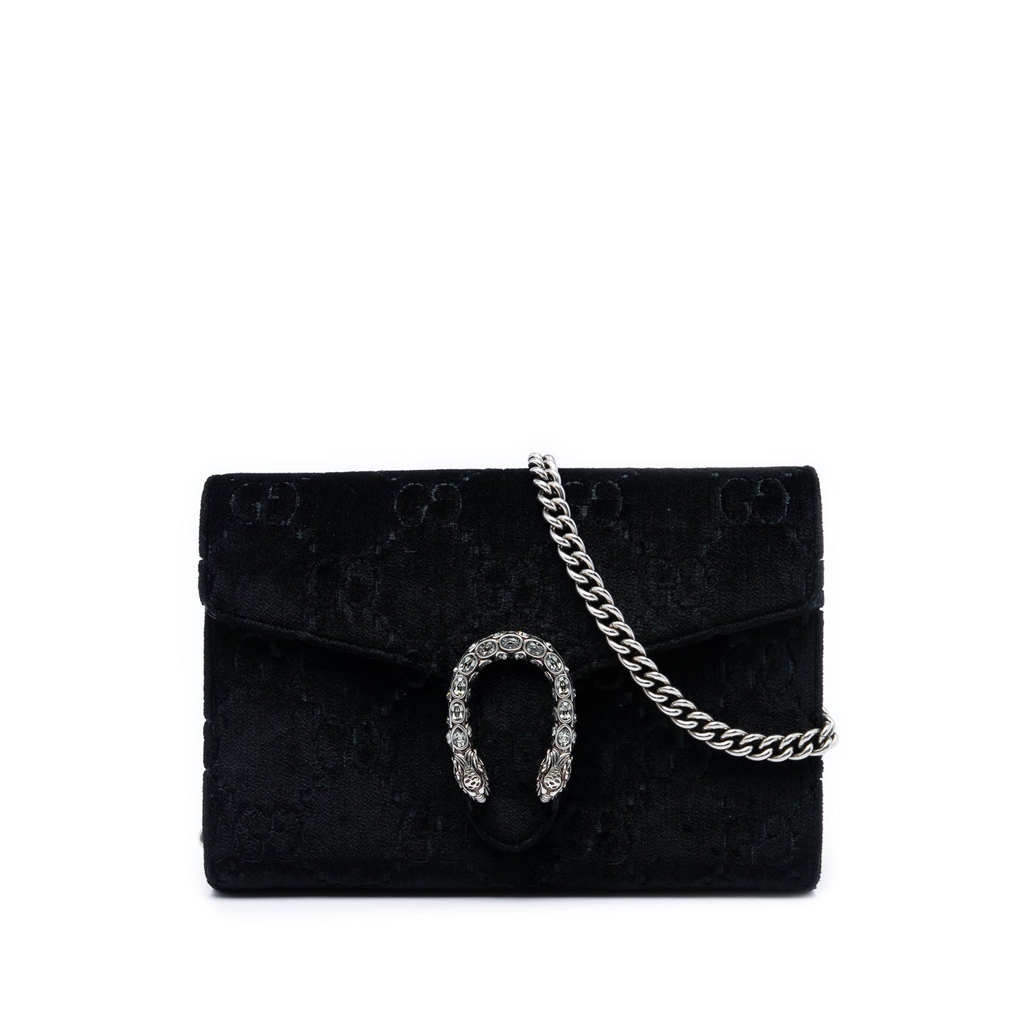 Gucci GG Velvet Dionysus Wallet on Chain