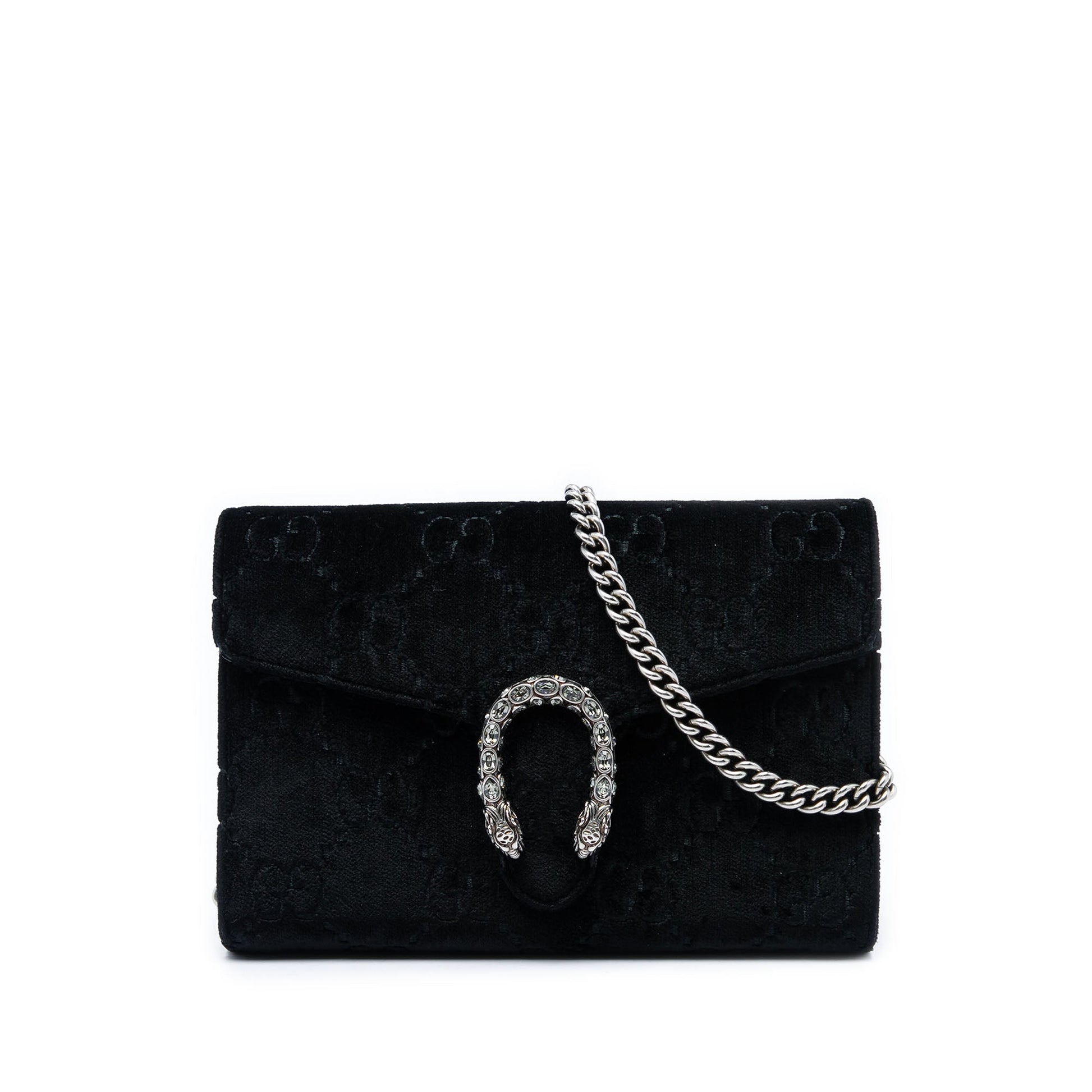 Gucci GG Velvet Dionysus Wallet on Chain