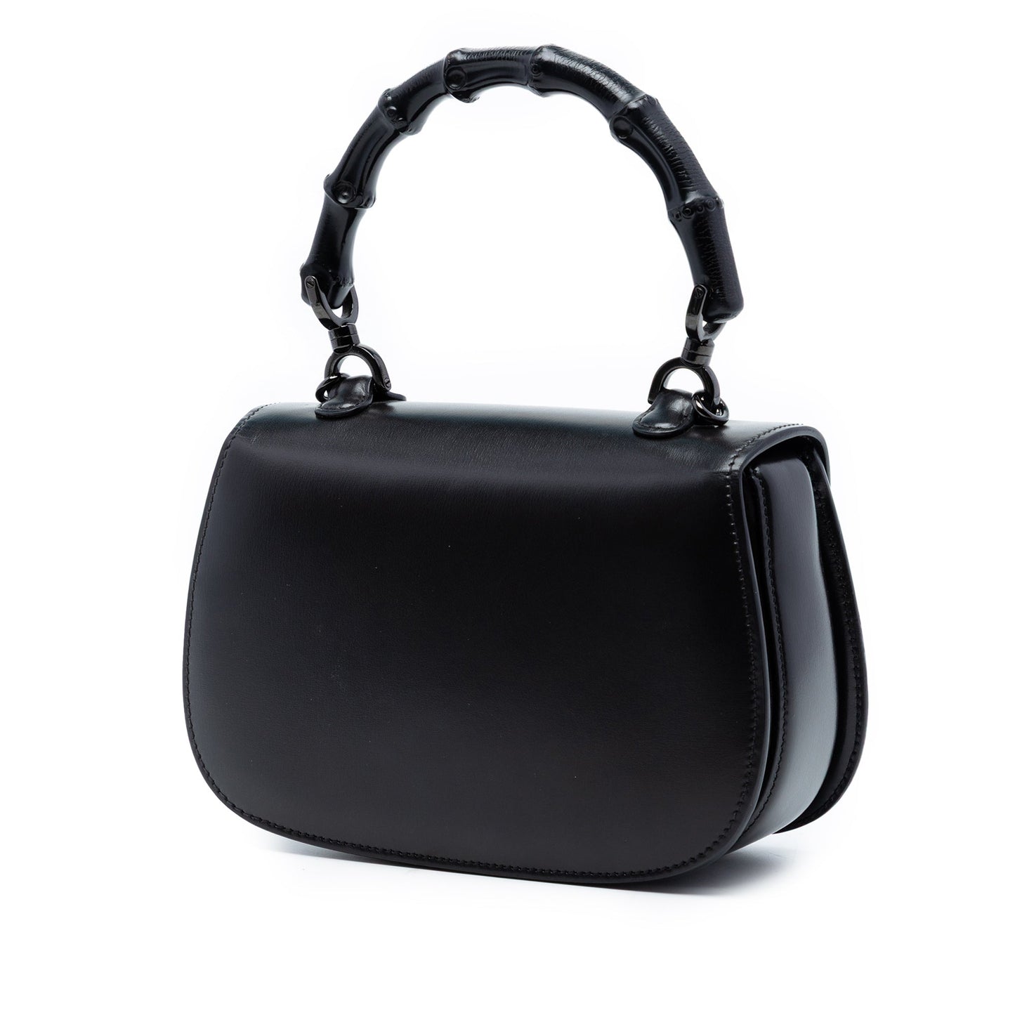 Small Calfskin 1947 Bamboo Top Handle Bag