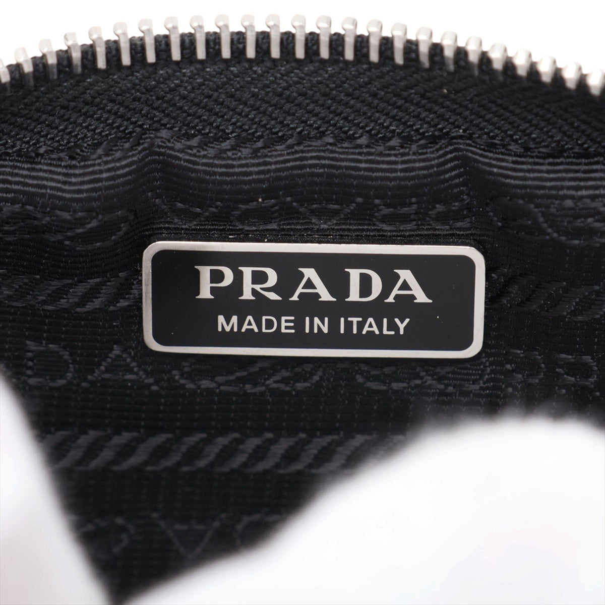 Prada Tessuto Phone Holder — Black