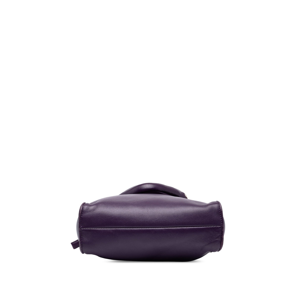 Prada Nappa Front Pocket Satchel — Purple