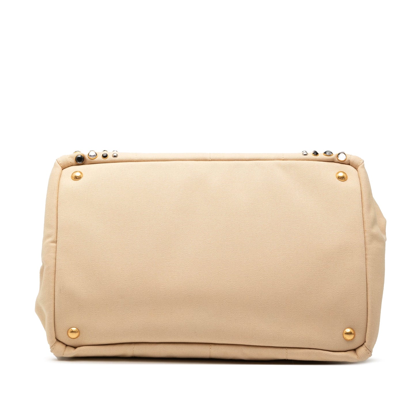 Prada Canvas Canapa Bijoux Satchel