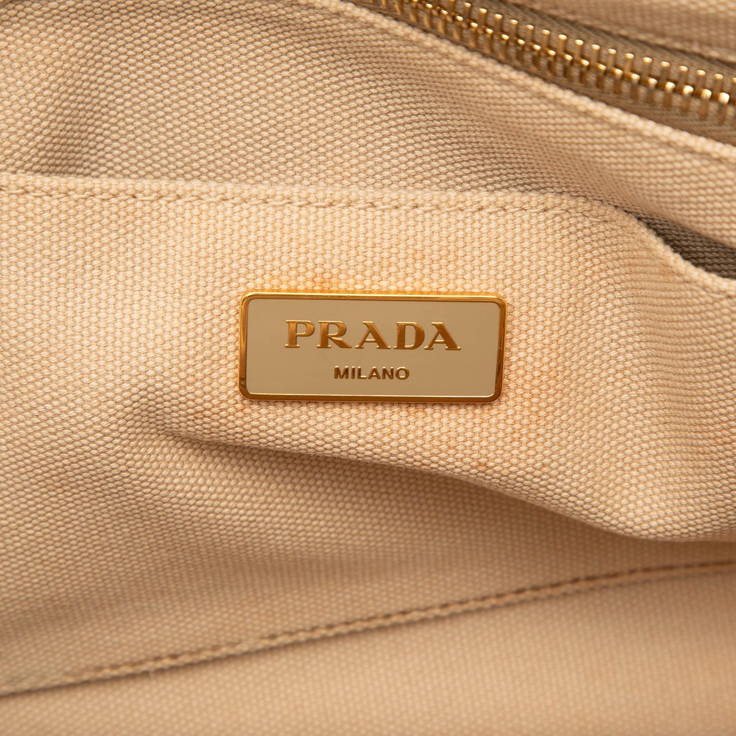 Prada Canvas Canapa Bijoux Satchel