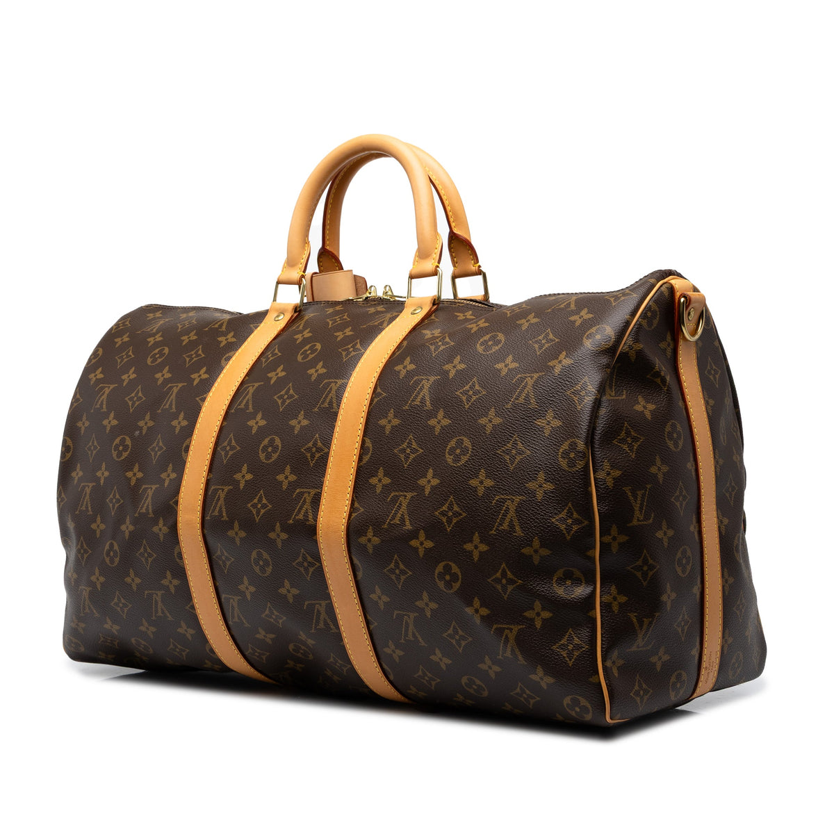 Louis Vuitton Monogram Keepall Bandouliere 50 — Brown