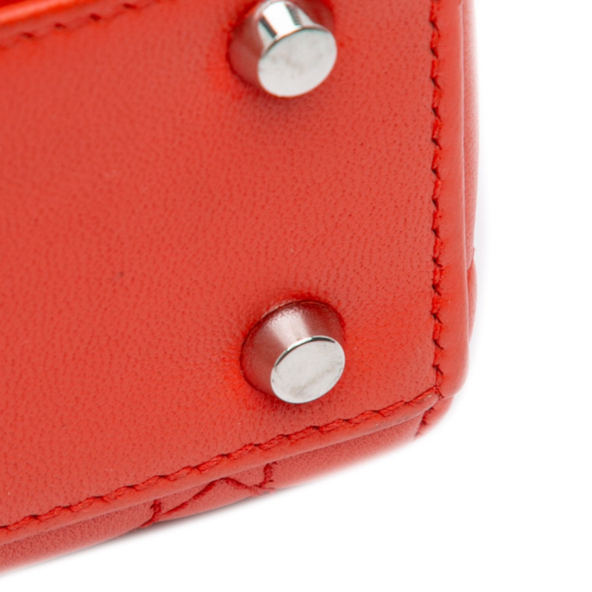 Dior Mini Lambskin Cannage Lady Dior