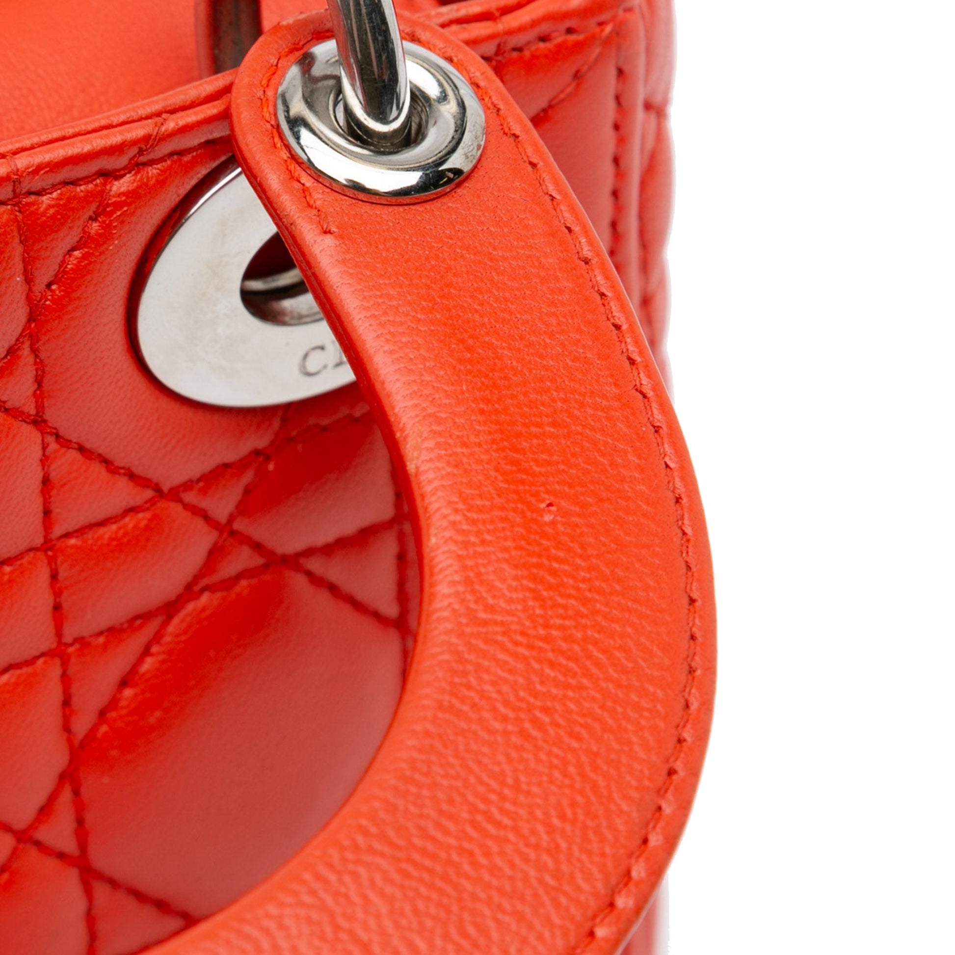 Dior Mini Lambskin Cannage Lady Dior