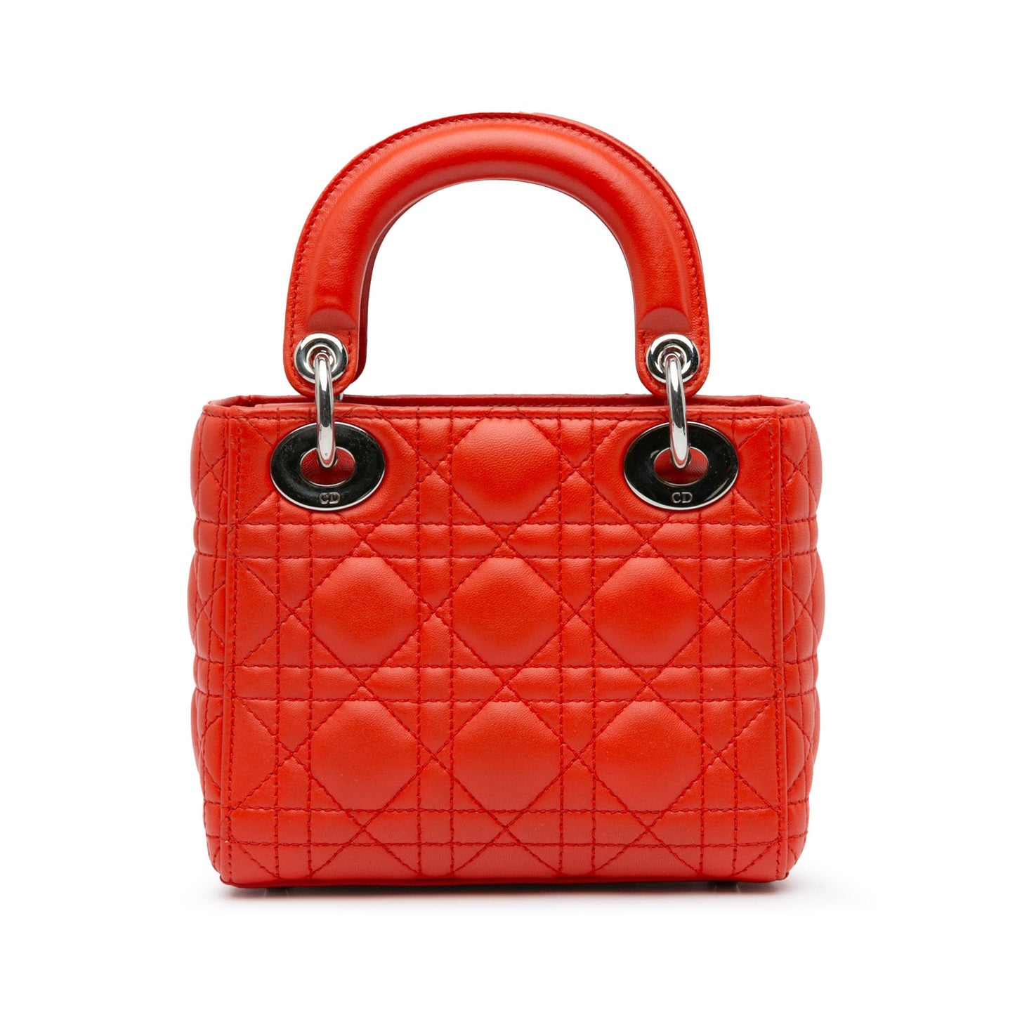 Dior Mini Lambskin Cannage Lady Dior