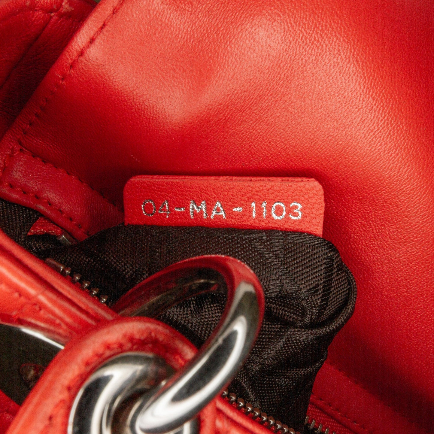 Dior Mini Lambskin Cannage Lady Dior