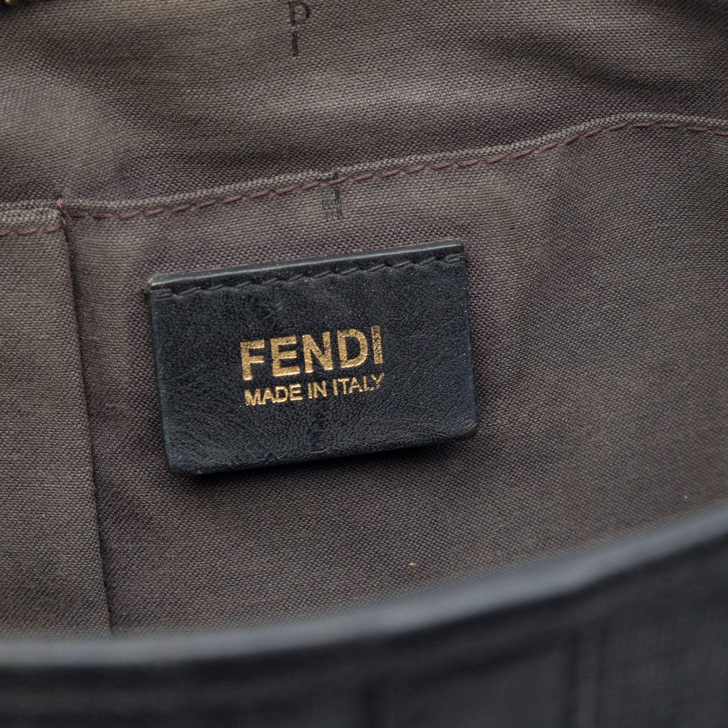 Fendi Zucchino Spalmati Crossbody