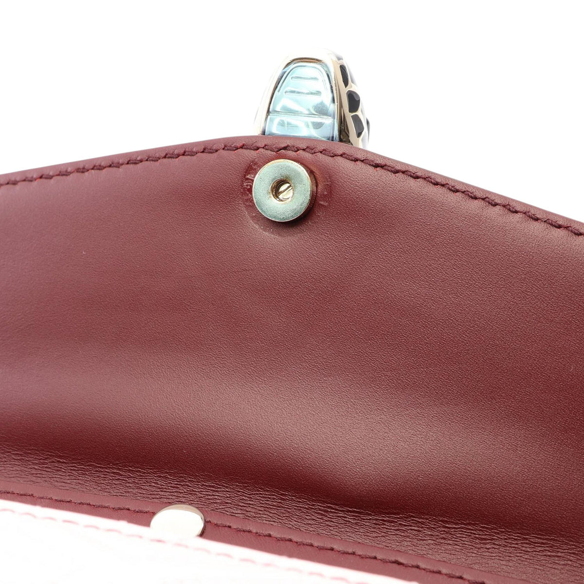Bvlgari Mini Quilted Calfskin Diamond Blast Serpenti Forever Crossbody — Pink