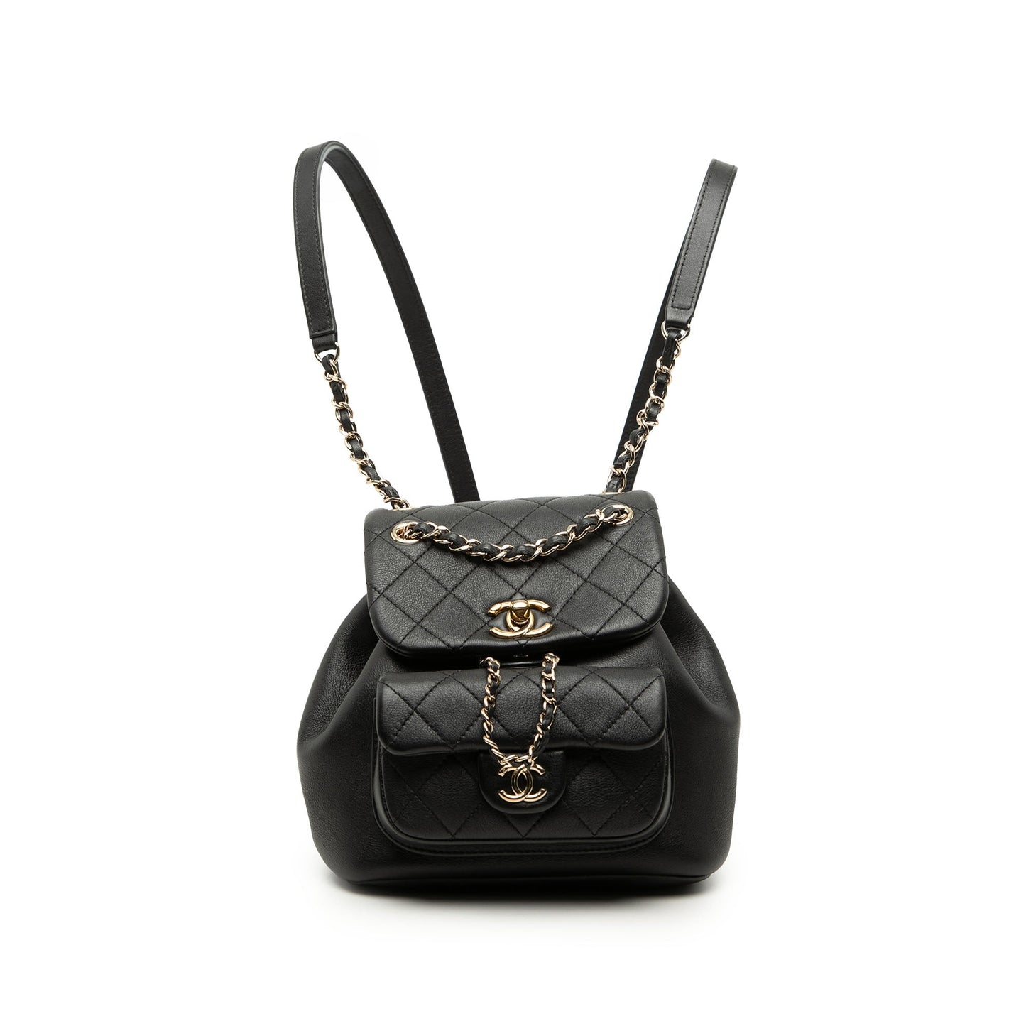Chanel Small Lambskin Duma Backpack