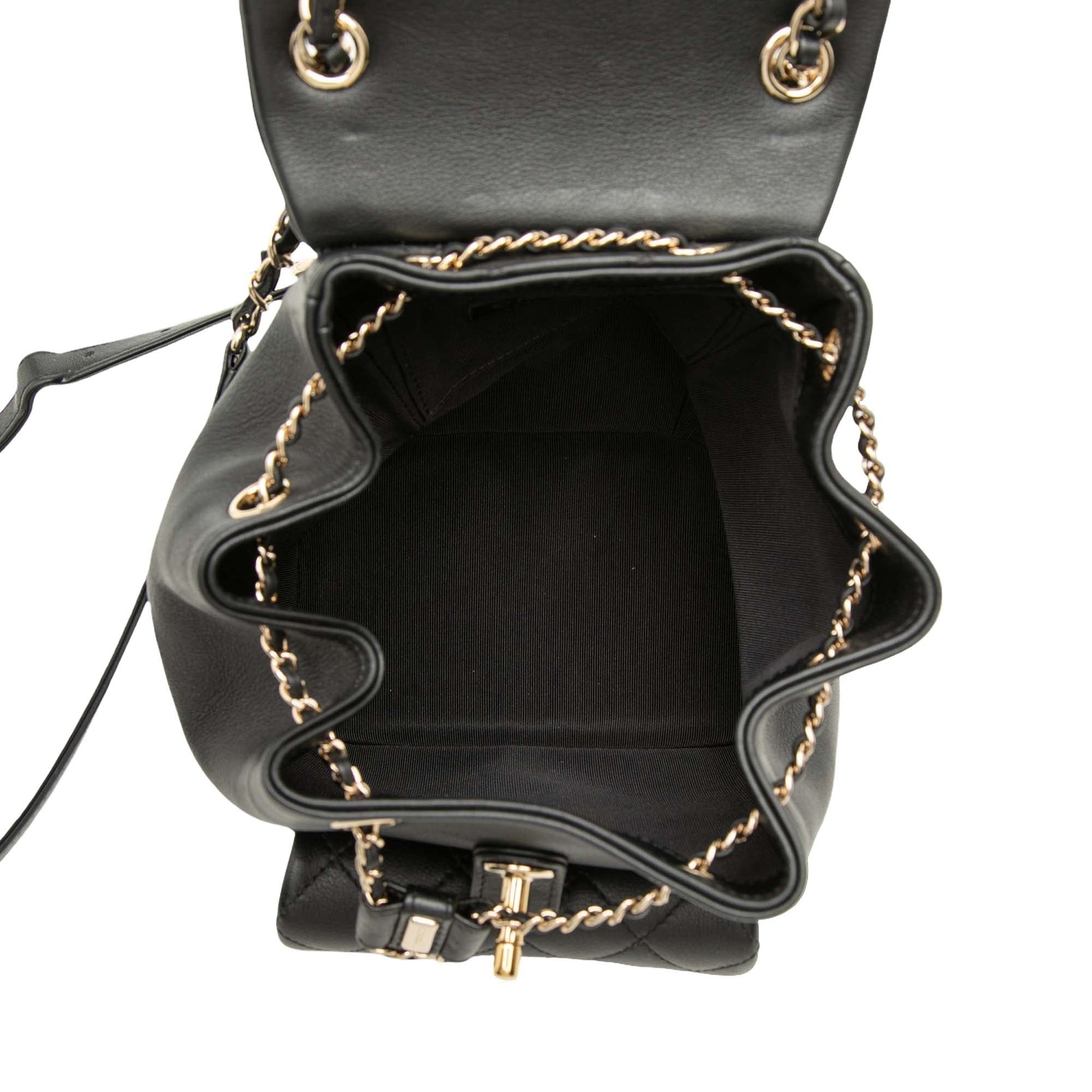 Chanel Small Lambskin Duma Backpack