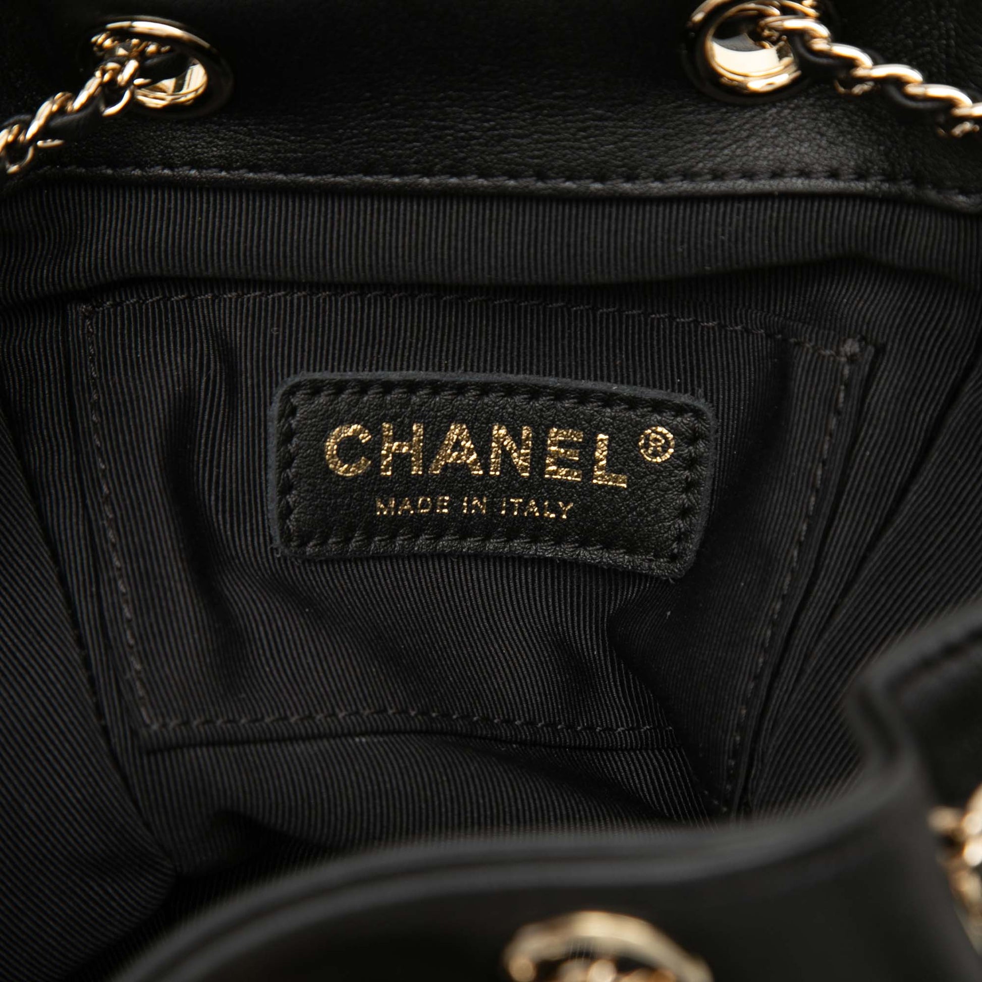 Chanel Small Lambskin Duma Backpack