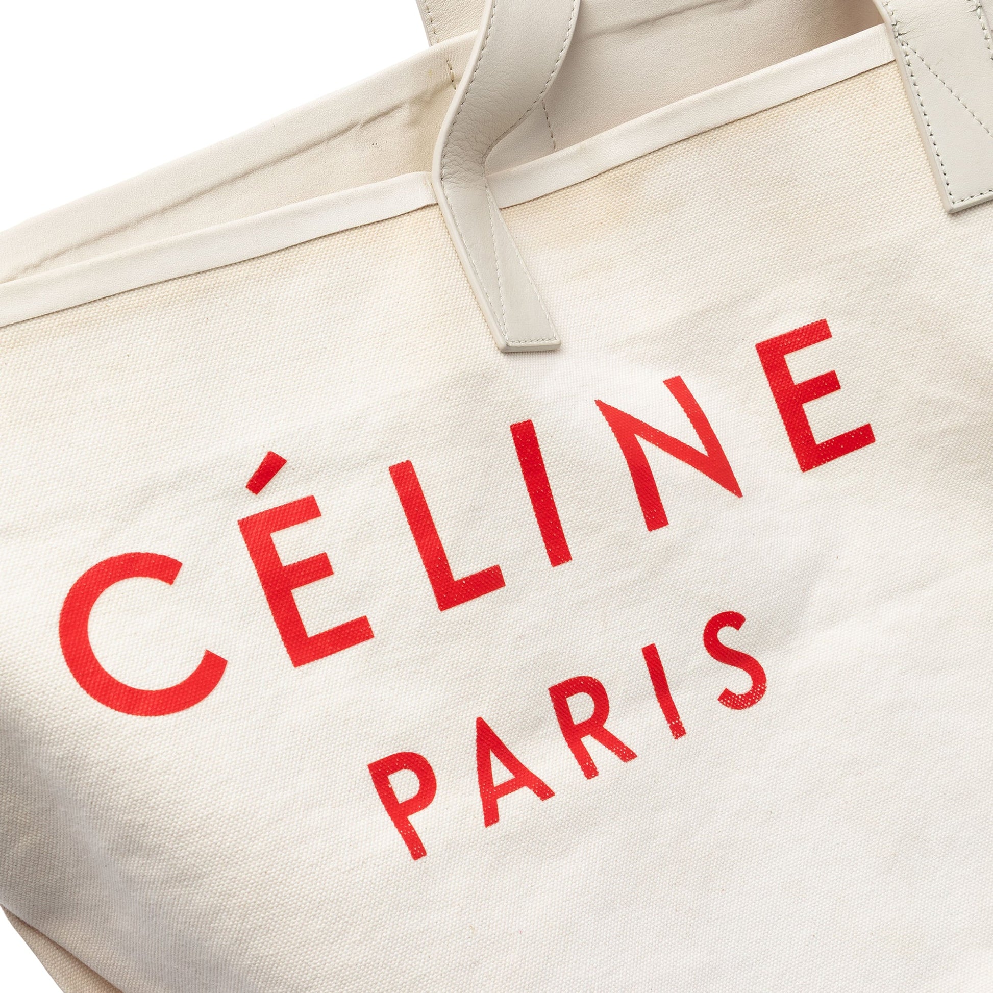 Celine Medium Canvas Made In Tote