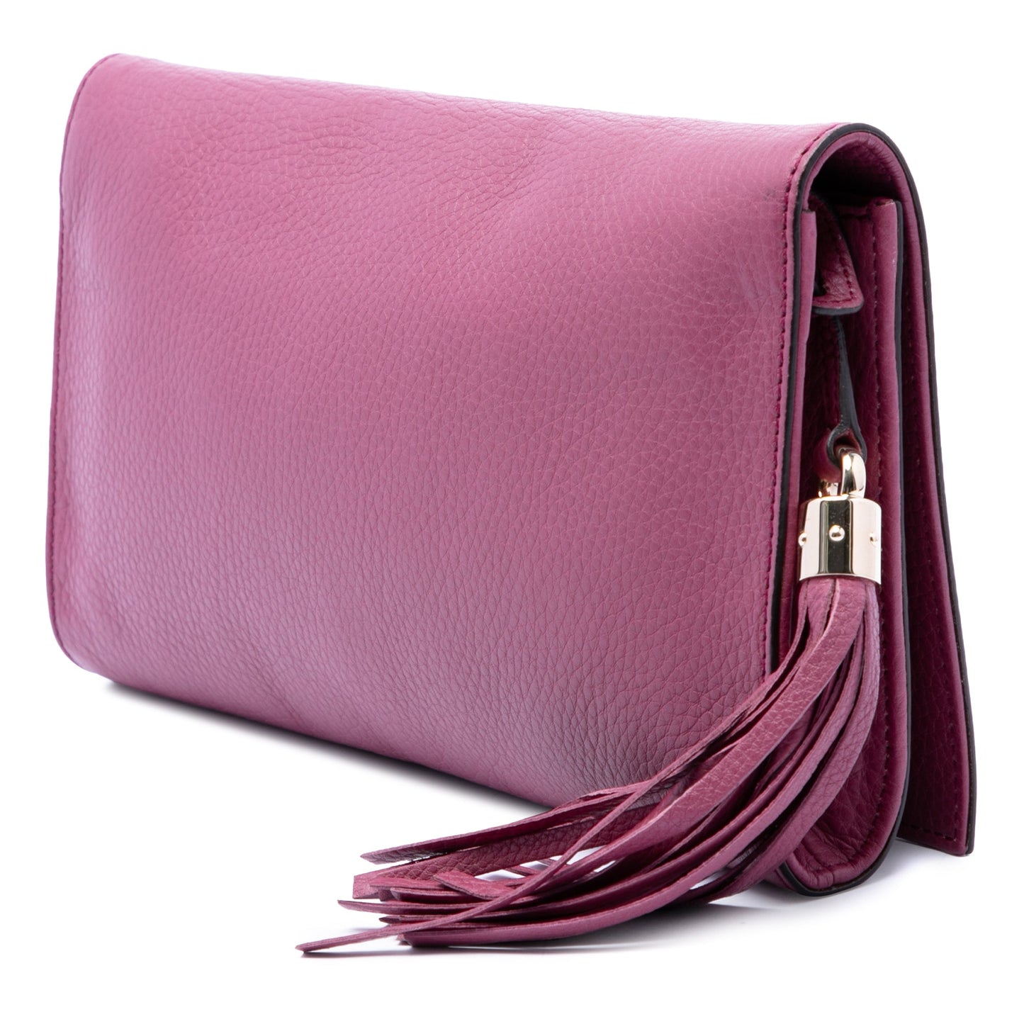 Gucci Leather Soho Disco Clutch