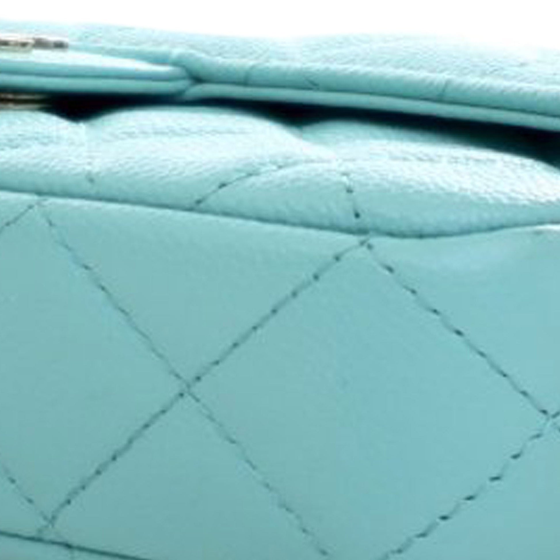 Chanel CC Quilted Caviar Flap Phone Holder Wallet on Chain